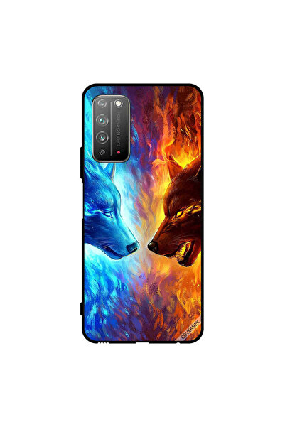 Covernex غطاء حماية لهاتف Honor X10 5G - ذئب الماء والنار
