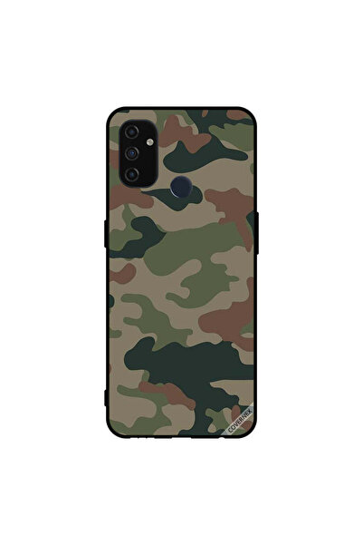 Covernex غطاء حماية لهاتف Oneplus Nord N100 بنمط مموه باللونين الأخضر والبني