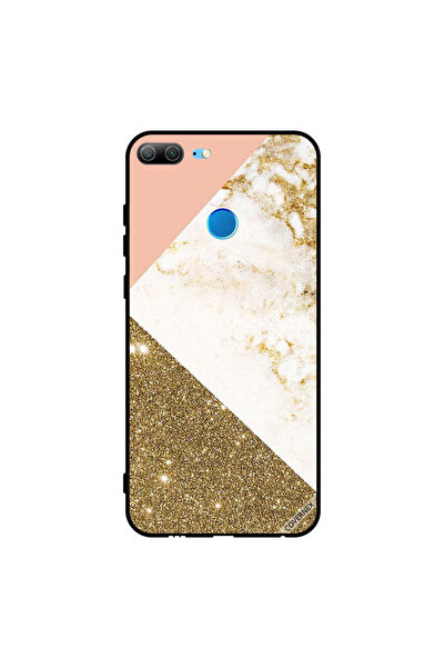 Covernex غطاء حماية لهاتف Honor 9 Lite بنمط لامع ذهبي وغير لامع