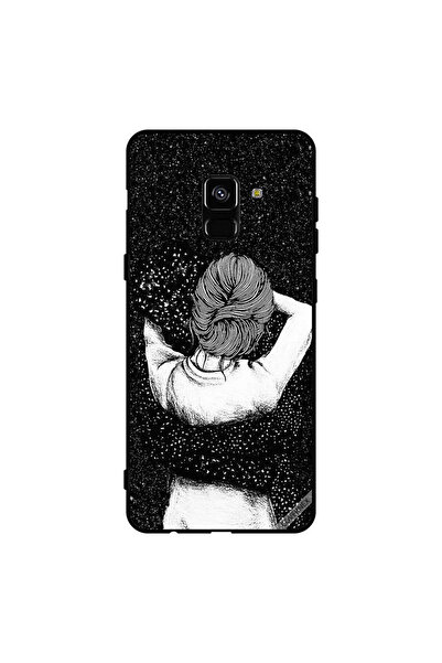 Covernex غطاء حماية لهاتف سامسونج جالاكسي A8+ (2018) - خيال ليلي لفتاة دودل