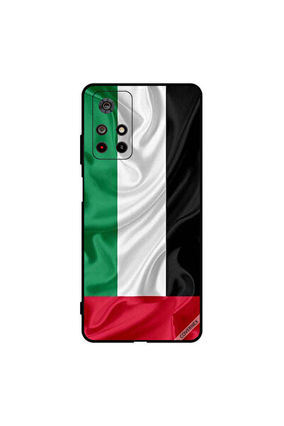 Covernex غطاء حماية لهاتف بوكو إم 4 برو - قماش علم الإمارات العربية المتحدة