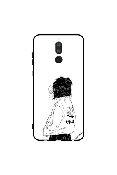 Covernex غطاء حماية لهاتف هواوي ميت 10 لايت فتاة تفكر بعمق