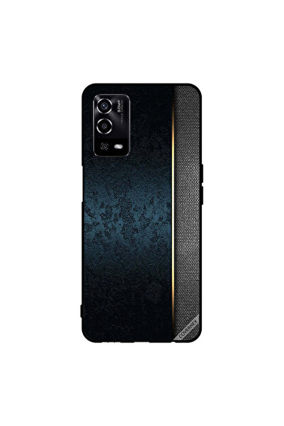 Covernex غطاء حماية لهاتف Oppo A55/56 بنمط جلدي أخضر داكن