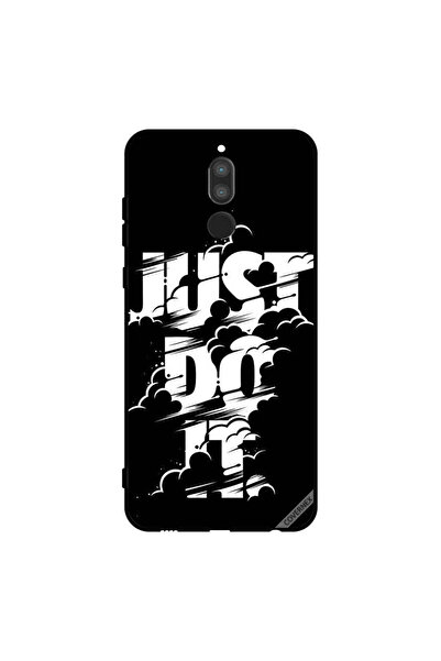 Covernex غطاء حماية لهاتف هواوي ميت 10 لايت - جاست دو إت - أبيض وأسود