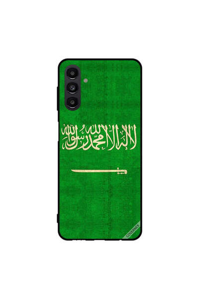 Covernex غطاء حماية لهاتف سامسونج جالاكسي A13 5G بعلم المملكة العربية السعودي...