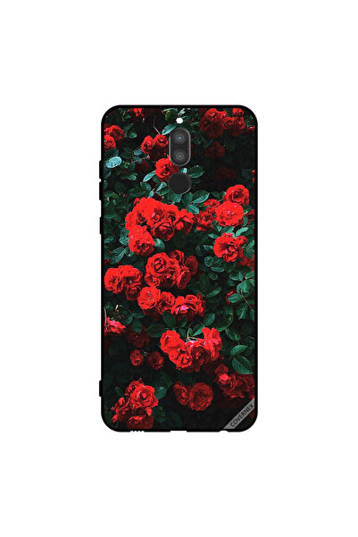 Covernex غطاء حماية لهاتف هواوي ميت 10 لايت - حديقة الورود الحمراء