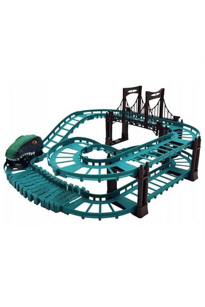 dalimag Interactive toy for kids - Dino Truck, electric dinosaur cars, racing circuit