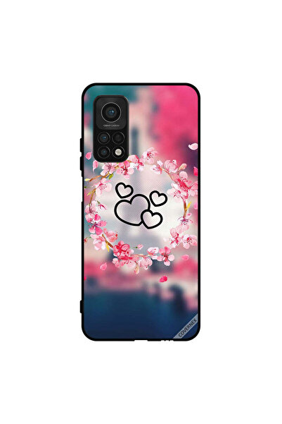 Covernex غطاء حماية لهاتف شاومي مي 10 تي برو 5 جي - قلوب سوداء