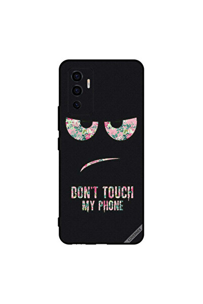 Covernex Protective Case Cover For Vivo V23e 5G Don't Touch My Phone Floral