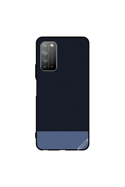 Covernex غطاء حماية لهاتف Honor X10 5G بنقشة أشكال منقطة باللون الأزرق
