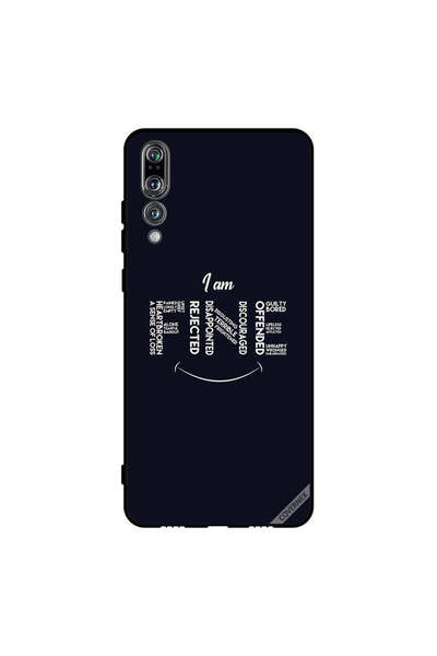 Covernex غطاء حماية لهاتف هواوي بي 20 برو، أنا بخير، مرفوض