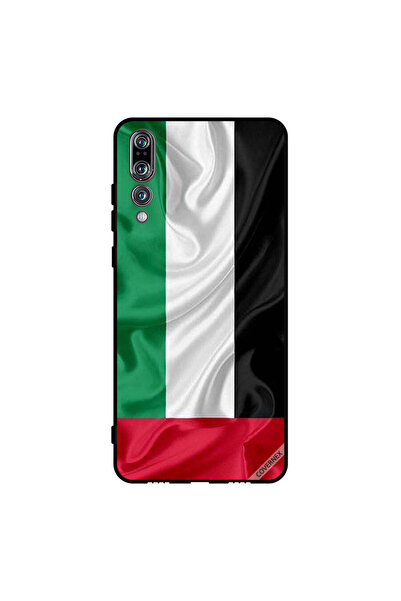 Covernex غطاء حماية لهاتف هواوي بي 20 برو - قماش علم الإمارات العربية المتحدة