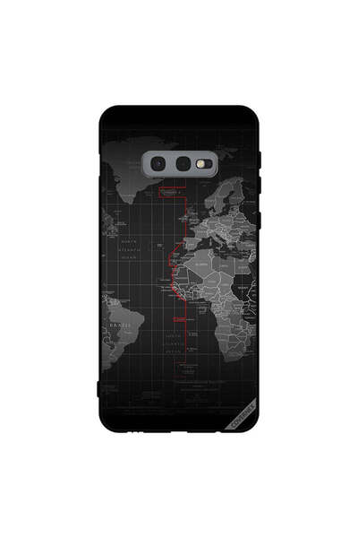 Covernex غطاء حماية لهاتف سامسونج جالاكسي S10e بطبعة حدود المحيط