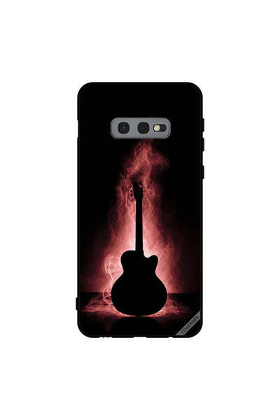 Covernex غطاء حماية لهاتف سامسونج جالاكسي S10e بتصميم انعكاس جيتار في الظلام