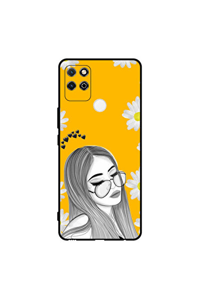 Covernex غطاء حماية لهاتف Honor Play 5T مع صورة فتاة تحب النظارات