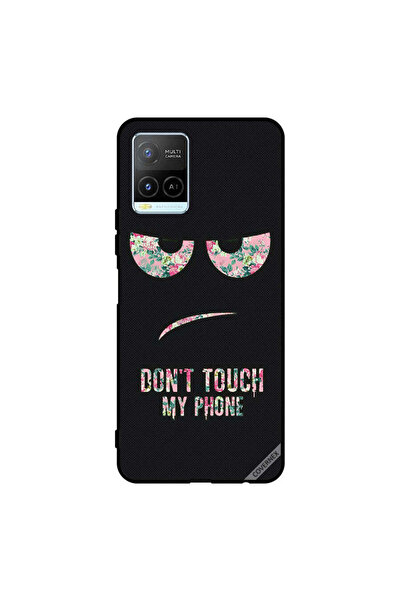 Covernex Protective Case Cover For Vivo Y32 Don't Touch My Phone Floral