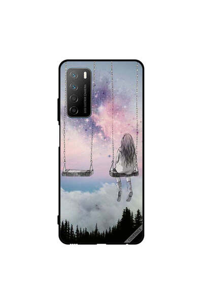 Covernex غطاء حماية لهاتف Honor Play 4 - فتاة حزينة وحيدة