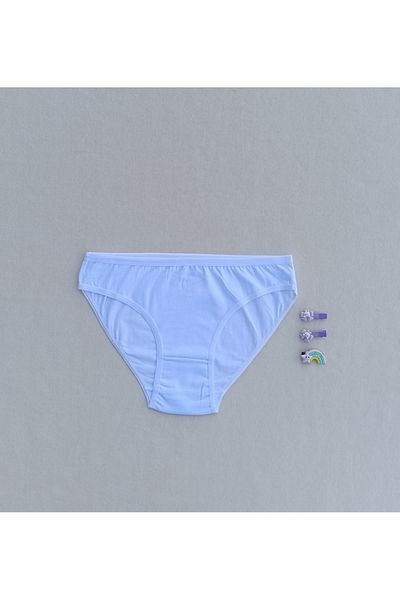 siyalife Chiloți din țesătură din bumbac pieptănat pentru femei Slip bikini