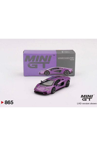mini gt Lamborghini Countach Lpi 800-4 Viola 30 Years