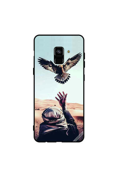 Covernex غطاء حماية لهاتف سامسونج جالاكسي A8+ (2018) - نسر يعود إلى اليد