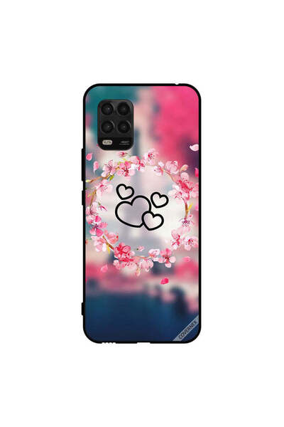 Covernex غطاء حماية لهاتف شاومي مي 10 لايت 5G قلوب سوداء