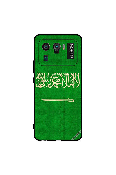 Covernex غطاء حماية لهاتف شاومي مي 11 ألترا علم المملكة العربية السعودية عتيق