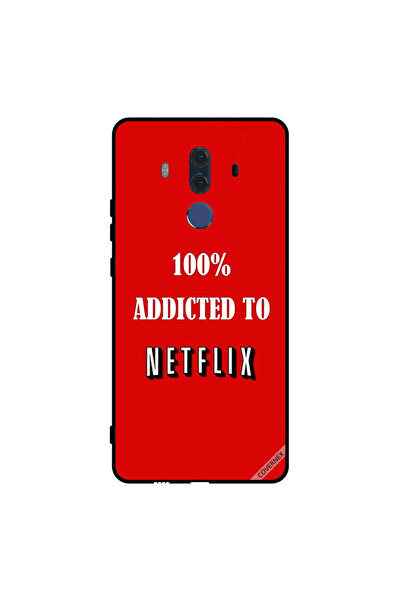 Covernex غطاء حماية لهاتف هواوي ميت 10 برو - مدمن على نتفليكس بنسبة 100%
