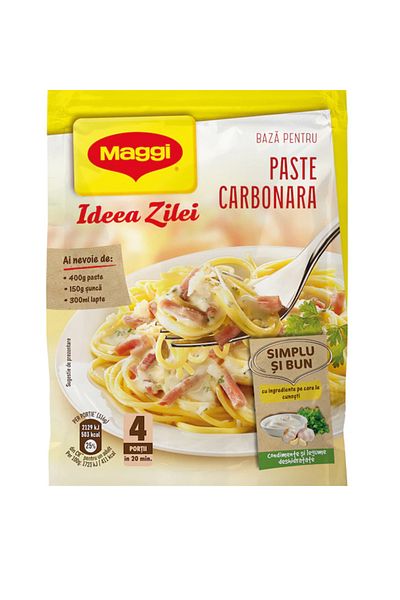 Maggi Maggi Idea of ​​the Day Carbonara Pasta Seasoning Mix, 40g