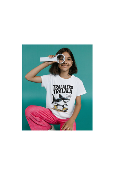 ALPŞAN TİCARET Μπλουζάκι Tralalero Tralala Παιδικό μπλουζάκι Tralalero Tralal...