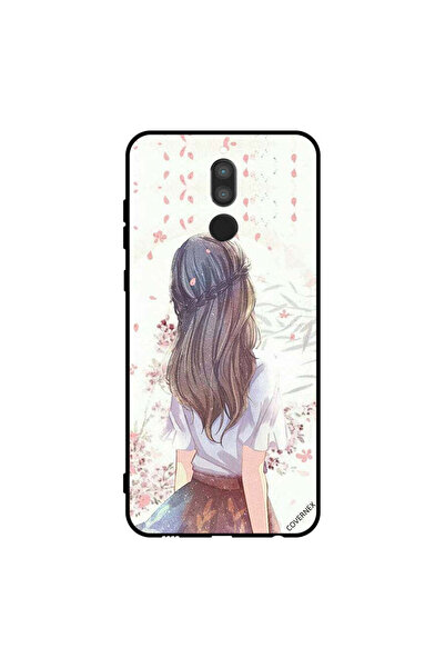 Covernex غطاء حماية لهاتف هواوي ميت 10 لايت - فتاة لطيفة في تفكير عميق