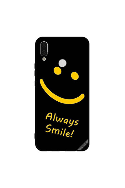 Covernex غطاء حماية لهاتف هواوي نوفا 3e - ابتسامة دائمة صفراء