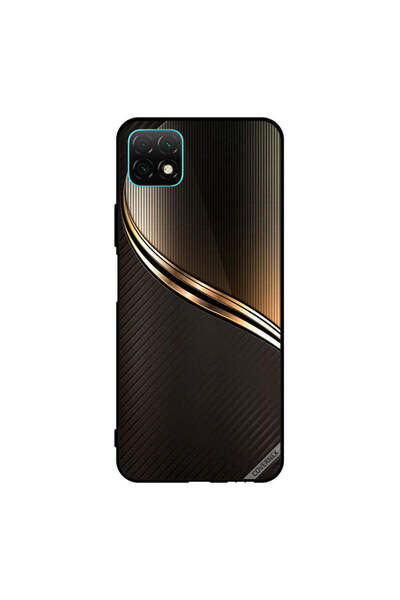 Covernex غطاء حماية لهاتف هواوي نوفا Y60 بنمط ستيل ذهبي داكن