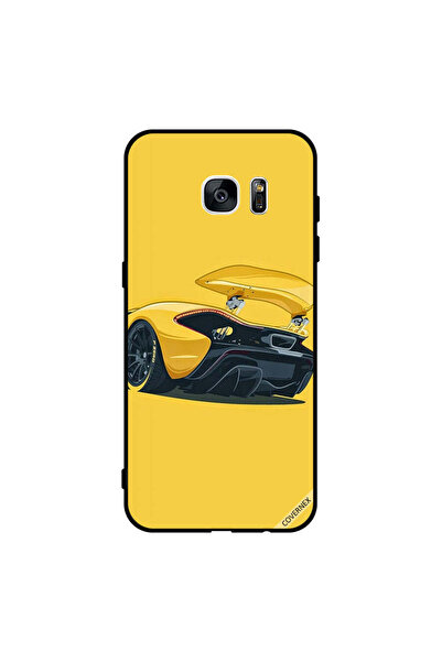 Covernex غطاء حماية لهاتف سامسونج جالاكسي S7 إيدج أصفر P Zero