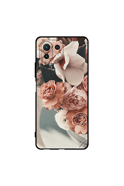 Covernex غطاء حماية لهاتف شاومي مي 11 لايت - باقة زهور الخوخ