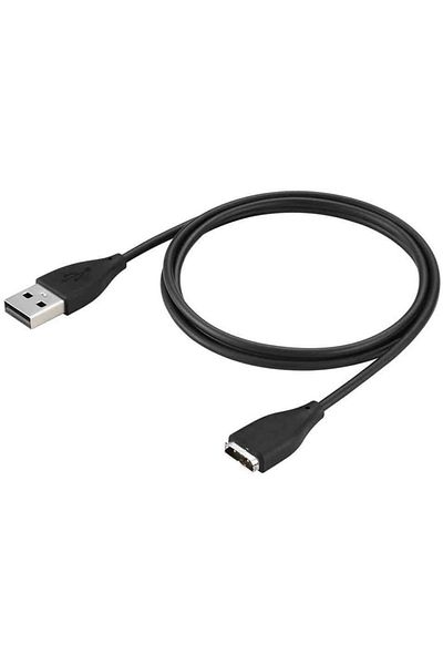 Edman Charging Cable for Fitbit Surge Bracelet, Black