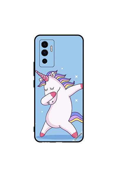 Covernex غطاء حماية لهاتف فيفو V23e 5G يونيكورن داب بلو