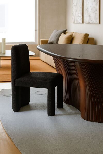 hoom concept ANKA TEDDY KUMAŞ SANDALYE