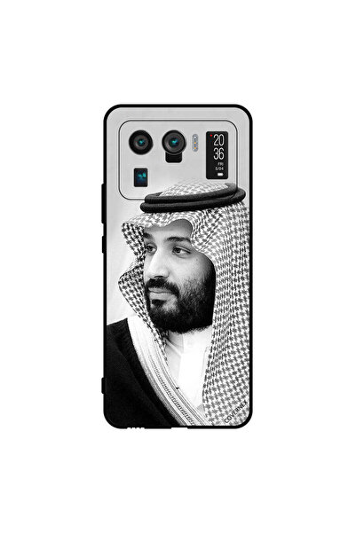 Covernex غطاء حماية لهاتف شاومي مي 11 ألترا صورة محمد بن سلمان بالأبيض والأسود