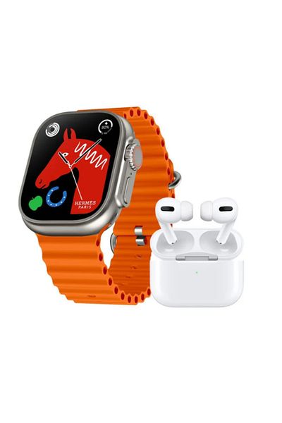 Smart SmartWatch 2.22 inch + Gift Headphones WIFI + Extra Strap