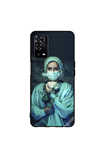 Covernex Protective Case Cover For Oppo A55/56 Nurse Holding Flower
