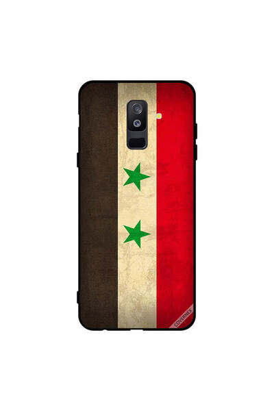 Covernex غطاء حماية لهاتف سامسونج جالاكسي A6+ (2018) علم سوريا