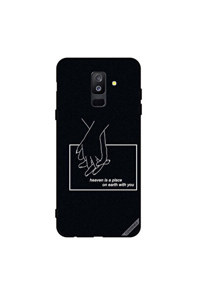 Covernex غطاء حماية لهاتف سامسونج جالاكسي A6+ (2018) الجنة مكان على الأرض معك