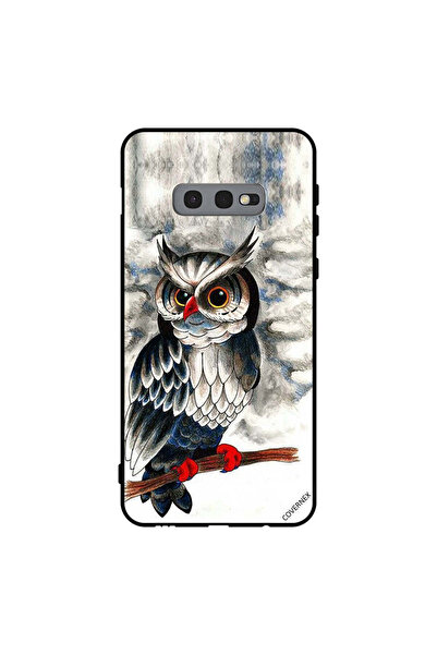 Covernex غطاء حماية لهاتف سامسونج جالاكسي S10e برسومات بومة