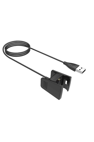 Edman Charging Cable for Fitbit Charge 2 Bracelet, Black