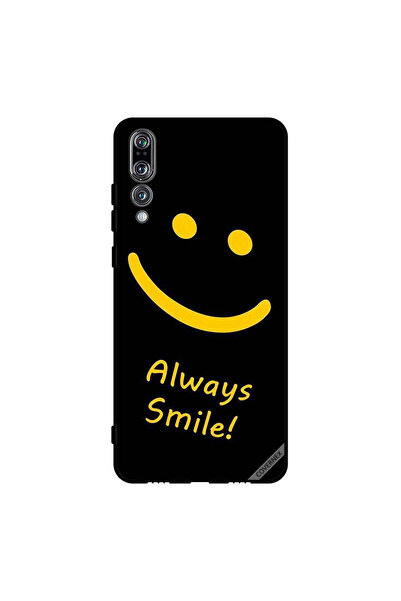 Covernex غطاء حماية لهاتف هواوي بي 20 برو - ابتسامة دائمة صفراء