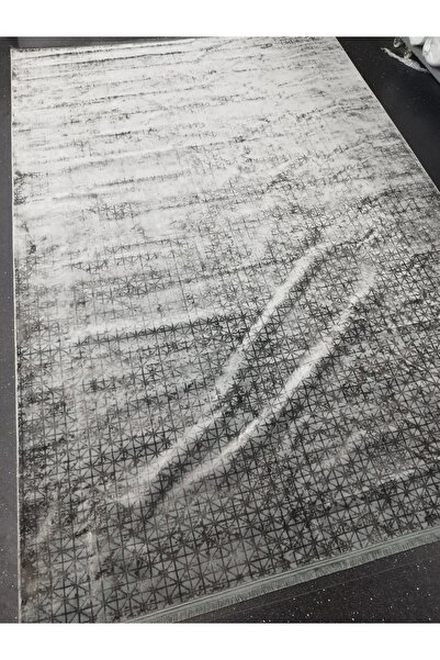 Zümrüt Ev Tekstil Dokuma Kaymaz Taban İpeksi Jakarlı Halı Yıldız Desen