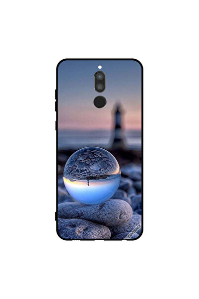 Covernex غطاء حماية لهاتف هواوي ميت 10 لايت، صورة رائعة للطبيعة في زجاج دائري