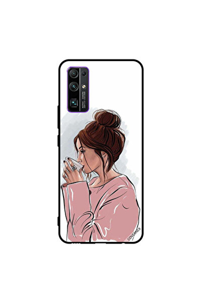 Covernex غطاء حماية لهاتف Honor 30 مع طباعة "شاي الشرب"