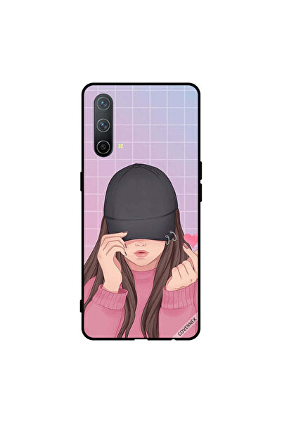 Covernex غطاء حماية لهاتف Oneplus Nord CE 5G Snap Love Black Cap Girl