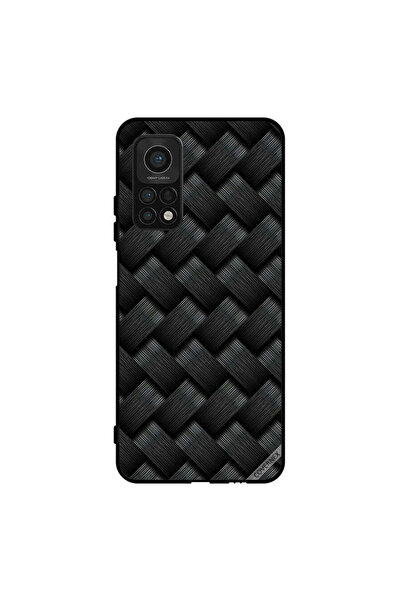 Covernex غطاء حماية لهاتف شاومي مي 10 تي برو 5 جي بنمط خطوط سوداء